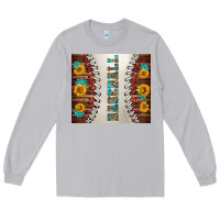 Moon Dust baseball with sunflower and gemstone tumbler Long Sleeve Tee - BundleAndBundleShop