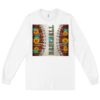 White baseball with sunflower and gemstone tumbler Long Sleeve Tee - BundleAndBundleShop