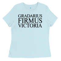 Baby Blue gradarius firmus victoria Ladies Tee - artisFamous