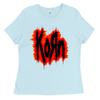 Baby Blue vintage kor'n Ladies Tee - artisFamous