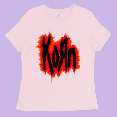 Vintage Kor'n Ladies Tee Designed By Artisfamous