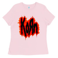 Bubblegum Pink vintage kor'n Ladies Tee - artisFamous