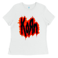 White vintage kor'n Ladies Tee - artisFamous
