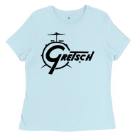 Baby Blue gretsch Ladies Tee - artisFamous