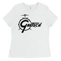 White gretsch Ladies Tee - artisFamous