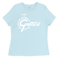 Baby Blue gretsch Ladies Tee - artisFamous