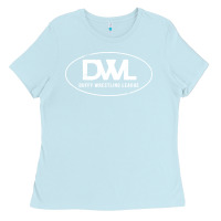 Baby Blue heels wrestling dwl Ladies Tee - artisFamous