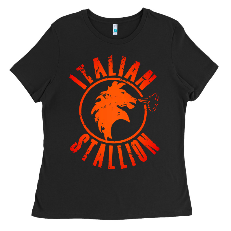 Italian Stallion Ladies Tee by artisFamous | Teevron