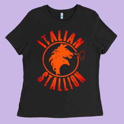 Italian Stallion Ladies Tee Designed By Artisfamous
