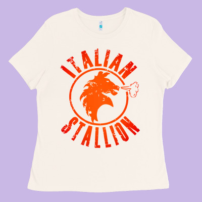 Italian Stallion Ladies Tee Designed By Artisfamous