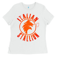 White italian stallion Ladies Tee - artisFamous
