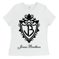 White jona's brothers Ladies Tee - artisFamous