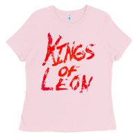 Bubblegum Pink kings of leon Ladies Tee - artisFamous