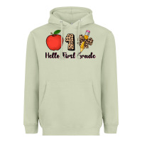 Matcha hello first grade leopard 3200x2400 Heavyweight Hoodie - AdoDesignShop