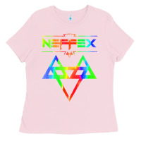 Bubblegum Pink neffex Ladies Tee - artisFamous