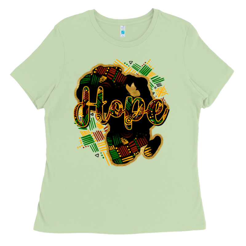 Hope Black History Ladies Tee by HowdyJamesFarm | Teevron