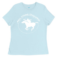 Baby Blue neil young Ladies Tee - artisFamous