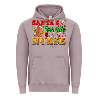Vintage Zinc Santa's Favorite Nurse Vintage Hoodie - FaDigitalArtStudio