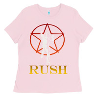 Bubblegum Pink rush vintage starman unisex Ladies Tee - artisFamous