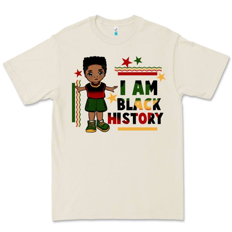 I Am Black History Black Boy  Juneteenth Premium Tee by CowGirlArtShop | Teevron