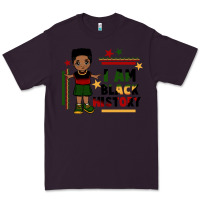 Plum i am black history black boy  juneteenth Premium Tee - CowGirlArtShop