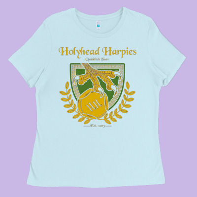 Holyhead Harpies Ladies Tee Designed By Artisfamous