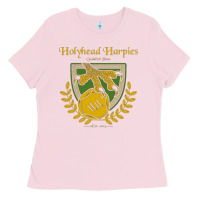 Bubblegum Pink holyhead harpies Ladies Tee - artisFamous