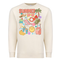 Sandshell retro summer Premium Sweatshirt - JahusDesignShop