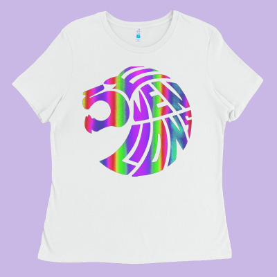 Reflective 7 Lions Ladies Tee Designed By Artisfamous