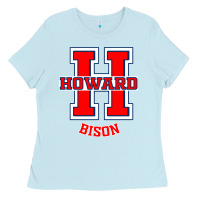 Baby Blue howard 1867 university Ladies Tee - artisFamous