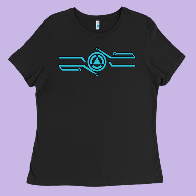 Tron Inspired Merch Ladies Tee Designed By Artisfamous