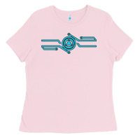 Bubblegum Pink tron inspired merch Ladies Tee - artisFamous