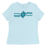 Baby Blue tron inspired merch Ladies Tee - artisFamous