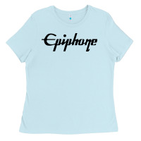 Baby Blue epiphone Ladies Tee - artisFamous