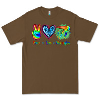 Cacao Peace Love Hairstylist Premium Tee - Jasminsmagicworld