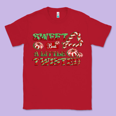 Sweet But A Little Twisted Classic Tee Designed By Cowgirlartshop