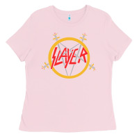 Bubblegum Pink heavy metal Ladies Tee - artisFamous