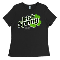 Black irish spring Ladies Tee - artisFamous