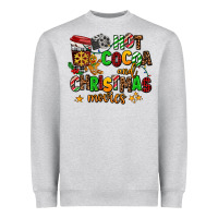 Hot Cocoa And Christmas Movies Heavyweight Sweatshirt | Teevron