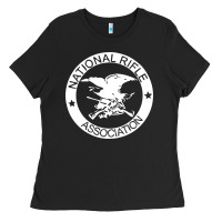 Black national rifle association Ladies Tee - artisFamous