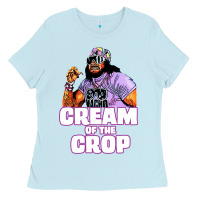 Baby Blue macho cream of the crop Ladies Tee - artisFamous