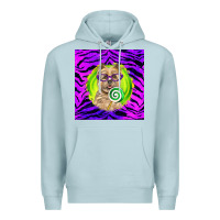 Blue Mist Halloween Cairn Terrier Dog Premium Hoodie - LillyAllenDesigns