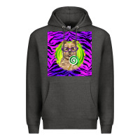 Charcoal Heather Halloween Cairn Terrier Dog Premium Hoodie - LillyAllenDesigns
