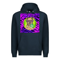 Navy Halloween Cairn Terrier Dog Premium Hoodie - LillyAllenDesigns