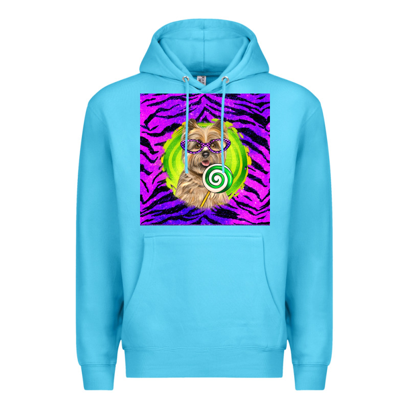 Halloween Cairn Terrier Dog Premium Hoodie by LillyAllenDesigns | Teevron