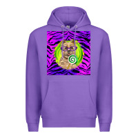 Purple Halloween Cairn Terrier Dog Premium Hoodie - LillyAllenDesigns