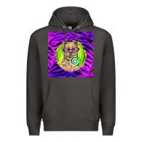 Smoke Halloween Cairn Terrier Dog Premium Hoodie - LillyAllenDesigns