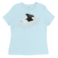 Baby Blue Lovejoy Are you alright Ladies Tee - artisFamous