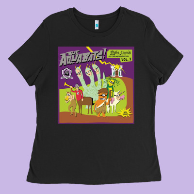 The Aquabats Myths Legends Ladies Tee Designed By Artisfamous