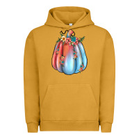 Pigment Peanut Butter flowers pumpkin Urban Hoodie - JahusDesignShop